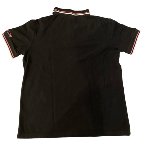 Movements Band Merch Black Polo Shirt with Pink Accents - Picture 4 of 8